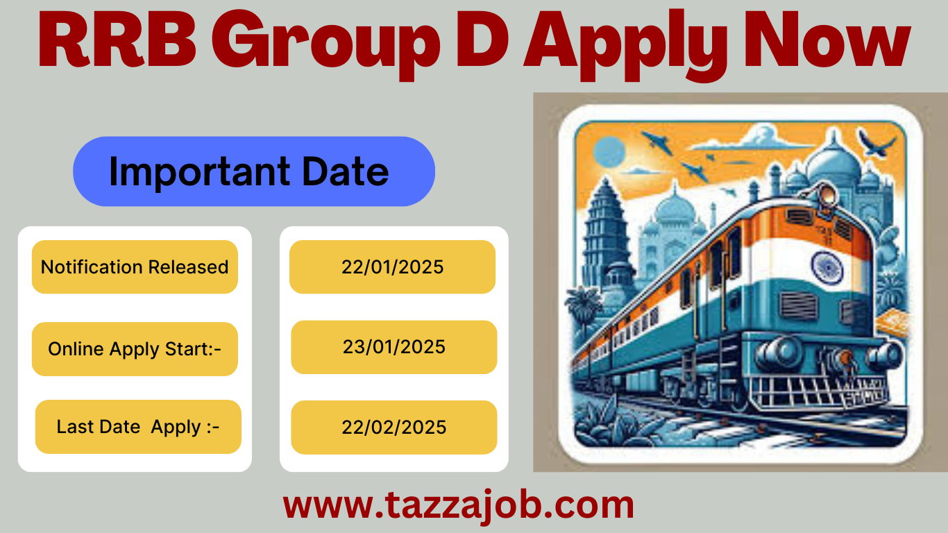 RRB Group D Apply Online Now!