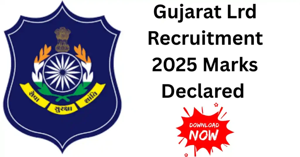 Gujarat Police Provisional Result 2025 Out – Check Merit List & Cut-Off Makrs 3 Gujarat LRD Final Result 2025