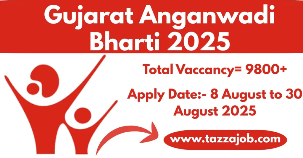Gujarat Anganwadi Bharti 2025 – 9000 Vacancies, Apply Now 12 Gujarat Anganwadi Bharti 2025