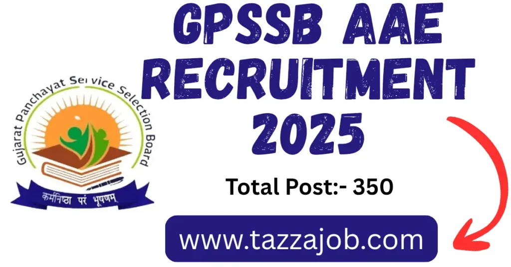 GPSSB Additional Assistant Engineer (Civil) Recruitment 2025 – Apply for 350 Posts Now! 1 GPSSB Additional Assistant Engineer (Civil) Recruitment 2025