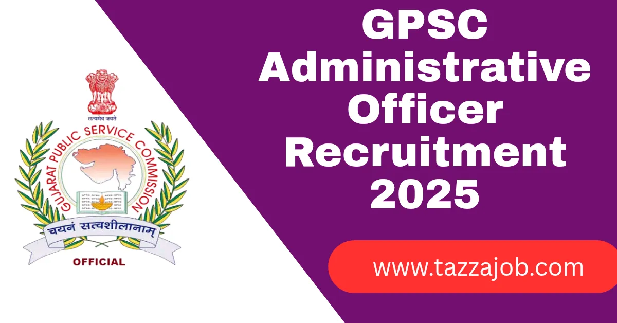 GPSC Administrative Officer Class-2 Recruitment 2025 notification (Advt. No. GPSC/202526/101). Apply for 20 Class-2 posts. Check eligibility, syllabus, exam pattern, fees & more.