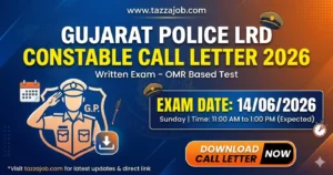 GSSSB Sachivalay 2022 qestion Paper 1 Gujarat Police Lrd Call Letter Download 2026